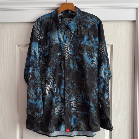 Camo Other - Huk Long Sleeve Button Down